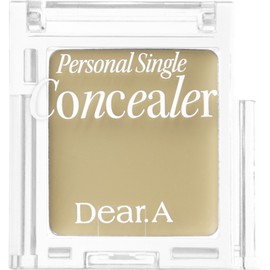 Dear A Personal Single Concealer, No. 6 Matcha Green, 1 ea / 디어에이 퍼스널 싱글 컨실러, 6호 말차 그린, 1개