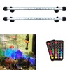COVOART LED Aquarium Light, 2 Pack 15 inches Fish Tank