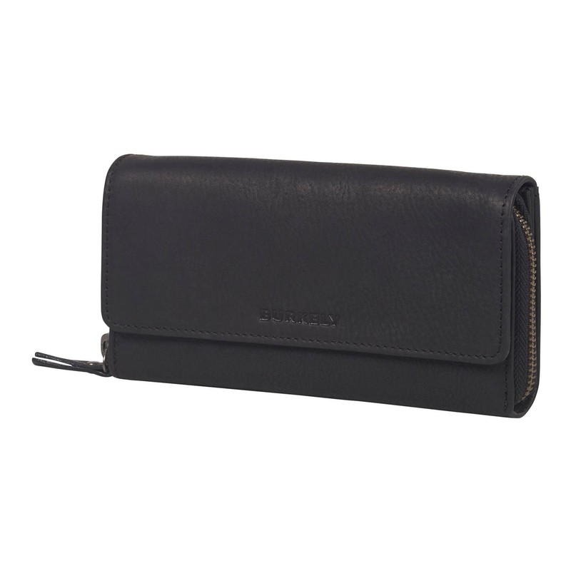 Burkely Antique Avery Leather Wallet 18.5 cm, black