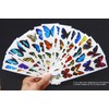 Colorful Temporary Butterfly Tattoos - 5 Sheets - by Butterfly