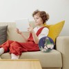 Artibetter Planet Earth Decor Couch Pillows Bed Pillows Soft Plush