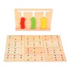 Wooden Slide Puzzle Children Funny Color Sorting Matching Logic Game