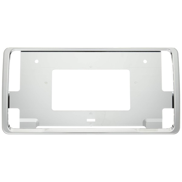 Aoki Seisakusho AMEX-A11S License Plate Frame, Road Transport Vehicle Act Compliant, Plated Specifications, Pack of 2
