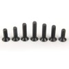 Xiedeai Hex Socket Countersunk Screws - Carbon Steel Hexagonal Flat