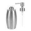 1pc 304 Stainless Steel Bathroom Shampoo Shower Pump Lotion Dispenser