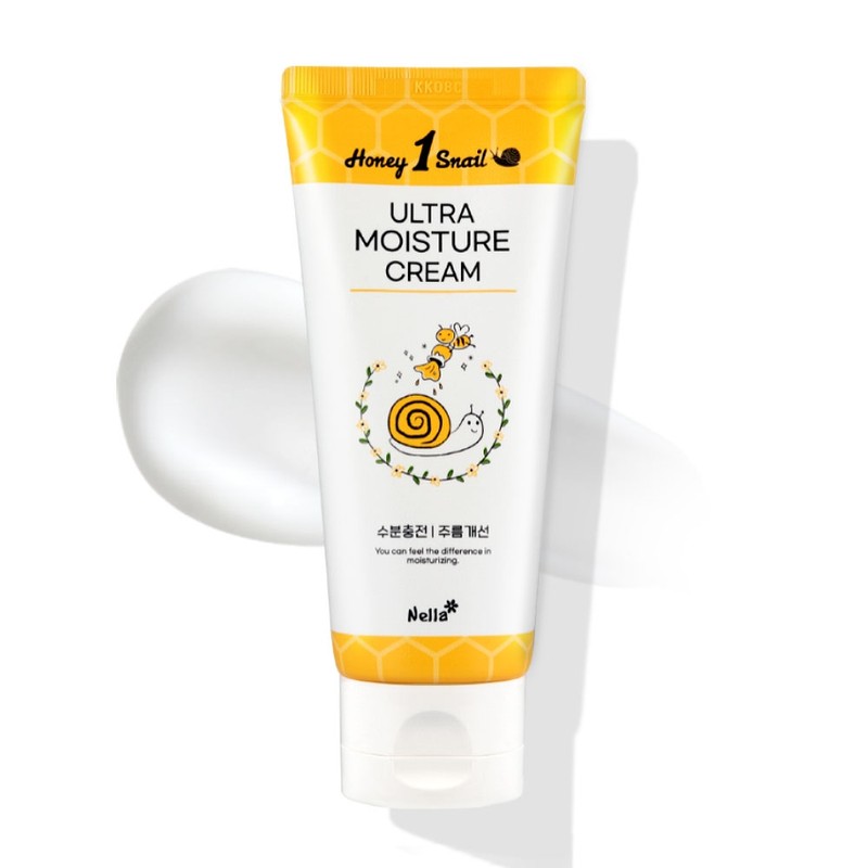 Honey One Snail Moisturizing Nutrition Snail Snail Cream Tube 100g