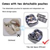 Travel Makeup Bag for Women: Western Boho Make up Bag