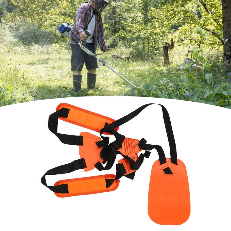 Generic Trimmer Shoulder Strap, Adjustable Nylon Harness Reduces Fatigue Brush