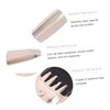 OHPHCALL 4pcs Eyebrow Makeup Tool Eyebrow Clamp Suit Tweezers and