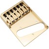 Musiclily Ultra 2-1/8 inch Brass Heavy Duty Asymmetric Telecaster Bridge