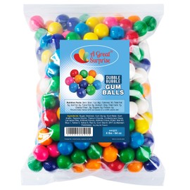 Gumballs - Apx. 240 Gumballs - 4 Pounds - Gumballs Refill - Gumballs 1 Inch - Bulk Candy