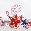 Simhomsen Embroidered July 4th Holiday Red, White and Blue Patriotic