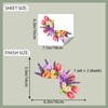 Flower Switch Stickers Unique Floral Light Switch Decals Decor Wall