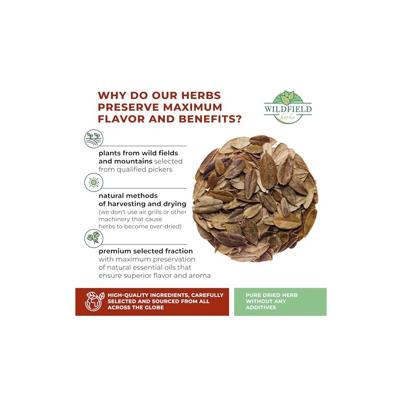 4 oz. Dried Cowberry Lingonberry Leaves Herbal Tea (Folium Vitis