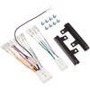 Amon AODEA audio system harness with TOYOTA wide panel, for