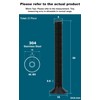 Drenky Black Socket Countersunk Screws M5 X 50mm 304 Stainless