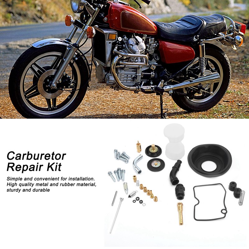 Motorcycle Carburetor Rebuild Kit Fix Repair Parts Fit for Kawasaki