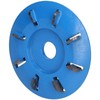 Wood Carving Disc 8 Teeth Carbon Steel Woodworking Arc Tea