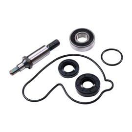 CARMOCAR Water Pump Repair Kit replacement for Yamaha YFZ450 YFZ 450 2004 2005 2006 2007 2008 2009 2010 2011 2012 2013 with Shaft Bearing Seals Gasket and O-ring