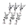 6PCS Guitar Locking Tuners Triangular Head String Tuning Key Pegs