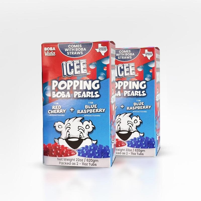 4 Tubs Limited Edition ICEE® Popping Boba