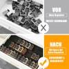 Famhap Spice Rack Drawer Spice Organiser Adjustable Pack of 24