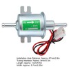 12V Inline Gas Diesel Electric Fuel Pump Low Pressure HEP‑02A