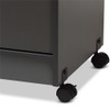 BOWERY HILL Microwave Stand in Dark Grey