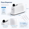 Press-On Floss Dispenser for Daily Oral Care – Portable Dental