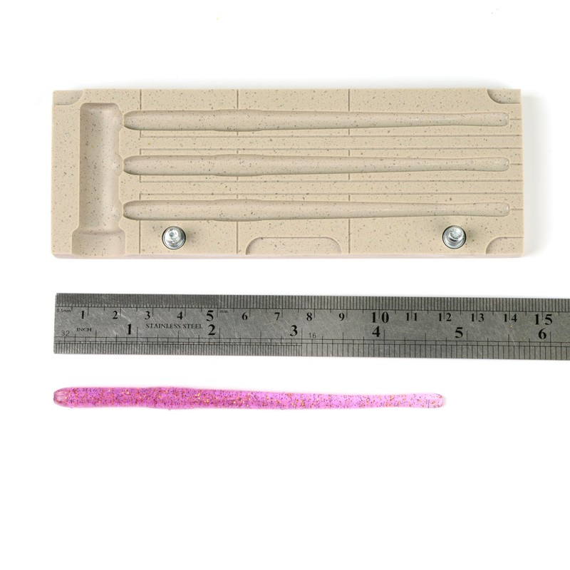 Soft Plastiс Mold Lure Making Injection Molds Fishing Lures Roboworm