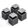 4 Pack 2"x2"x2" Upright Can For Canister Damascus Steel Tubes