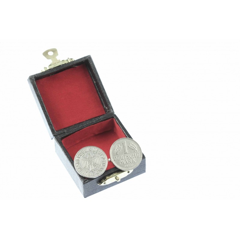 Miniblings 1 DM German Germany Mark Cuff Links Cufflinks Brd