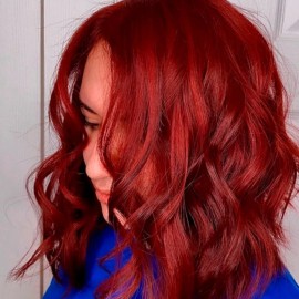 Colortech Tinte Tono Recargado R.664 Rojo Intenso Cobrizo