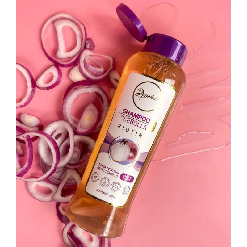 Anyeluz Shampoo de Cebolla con Biotin