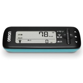 Omron WellnessLink HJA-307IT-B Activity Meter, Calorie Scan, Blue