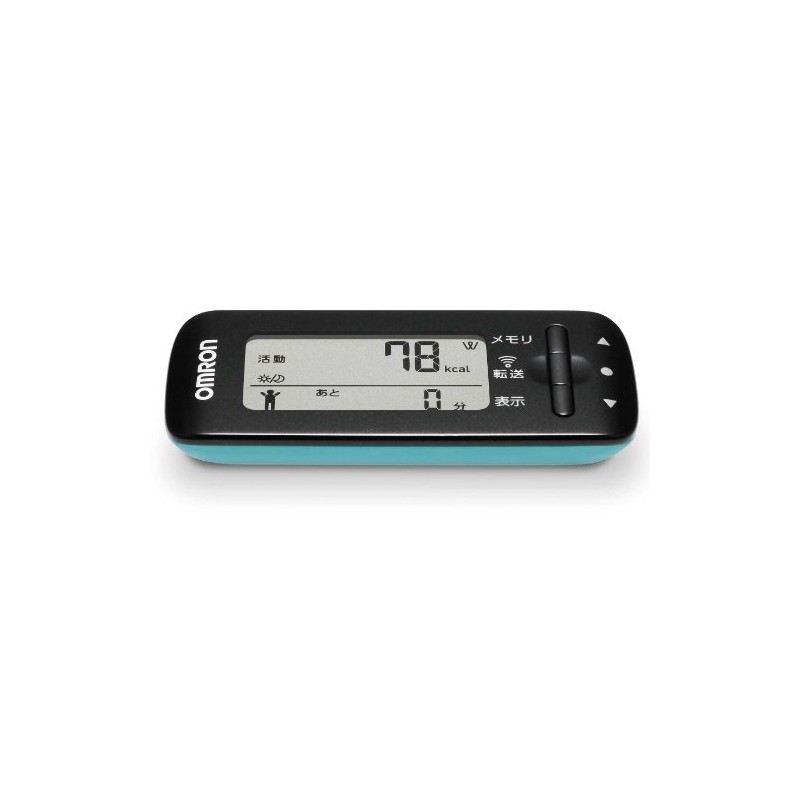 Omron WellnessLink HJA-307IT-B Activity Meter, Calorie Scan, Blue