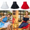 RULTA 50s Women's Retro Petticoat Underskirt Vintage A-line Crinoline Half