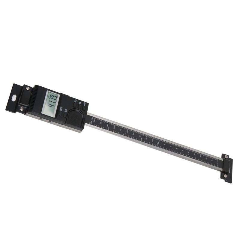 LCD Digital Display Ruler Aluminum Alloy Vertical Machine Displacement Caliper