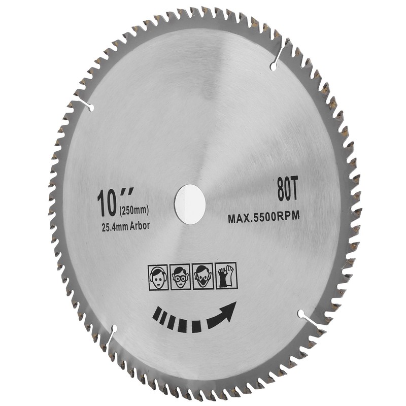 10 x 80T 254mm Circular Saw Blade Cutting Disc Woodworking