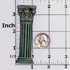 Roman Column Silicone Mold Food Safe Chocolate, Fondant, Candy, Craft or Jewelry Mold Resin, Clay, Flexible and Easy to Use.
