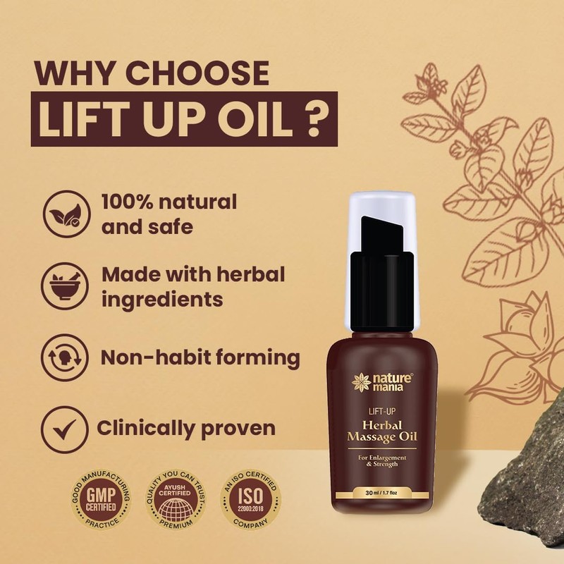 Generic Naaturae Mania Lift-Up | Massage Oil - 30 Ml