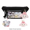 Fanny Pack Ita Bag Crossbody Kawaii Cute Pin Display Bag