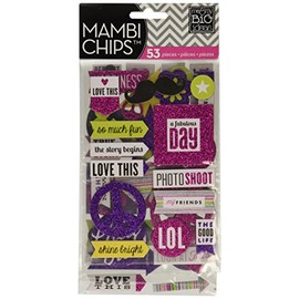 me & my BIG ideas Pocket Pages Chipboard Stickers, True Story