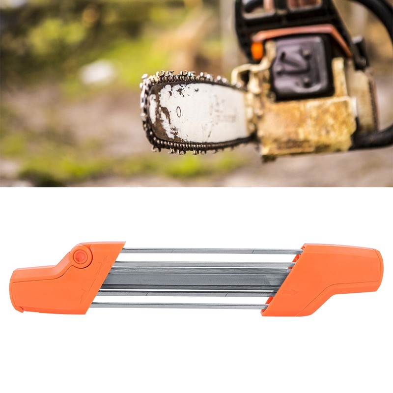 5.2mm Handheld 2 in 1 Chainsaw Sharpener File Fit for