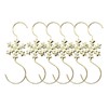 Ornament Hooks Electroplate Metal Wire Hooks Ornament Hangers with for