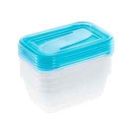 Keeeper Storage Container Set Purple Transparent