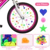 ZOCONE 210 Pieces Accessories for Bicycle, Kids, Beads, Spokes, Bicycle,