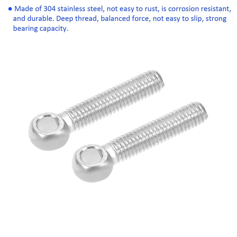M METERXITY 4pcs Mechanical Shoulder Lift Eyebolt Rigging Chandelier Fence