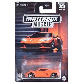 Matchbox 2020 Corvette C8, Orange 2/6