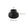 sourcing map Knurled Thumb Nuts, 12Pcs M4 Carbon Steel Nut